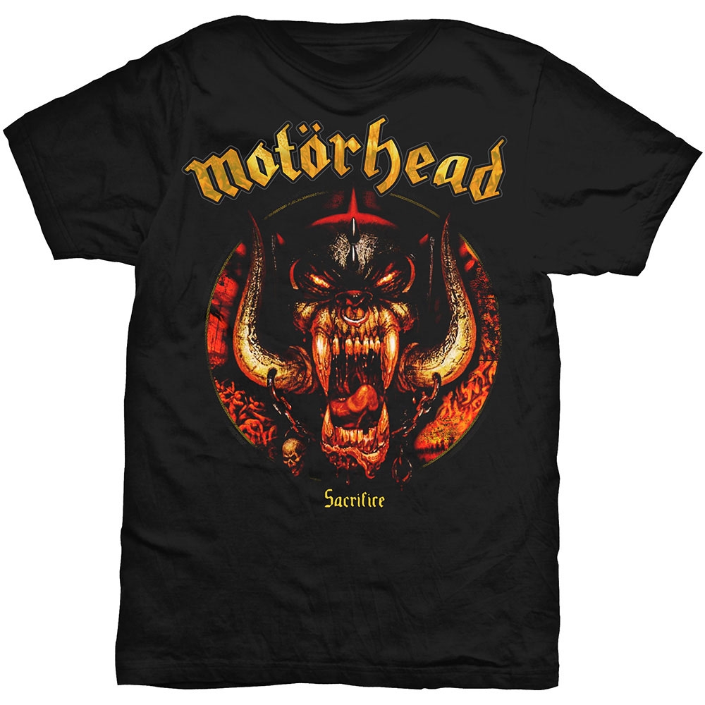 Motorhead Unisex T-Shirt: Sacrifice (Large)