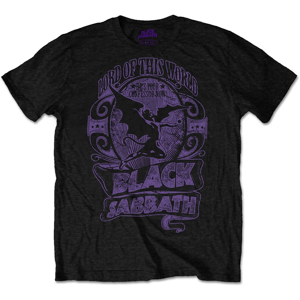 Black Sabbath Unisex T-Shirt: Lord of this world (Large)