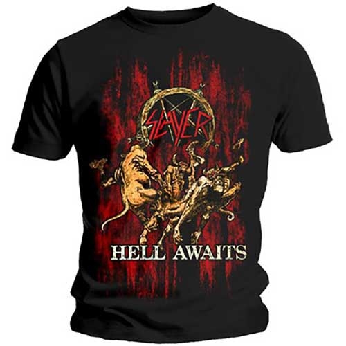 Slayer Unisex T-Shirt: Hell Awaits (Large)