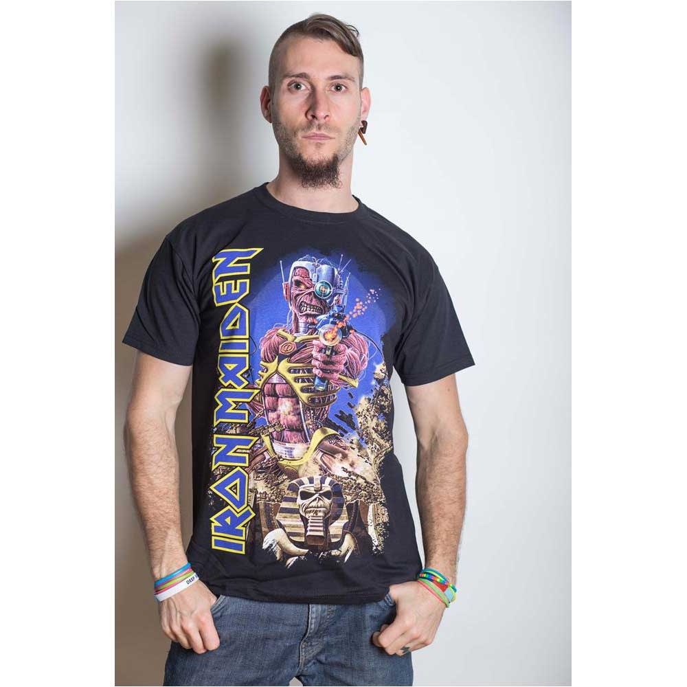 Iron Maiden Unisex T-Shirt: Somewhere Back in Time (X-Large)