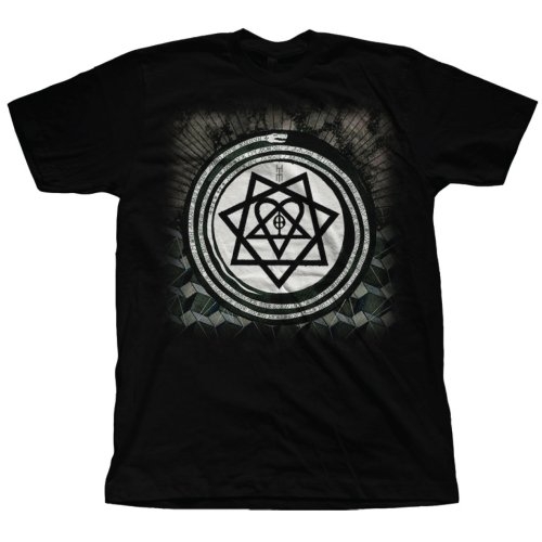 HIM Unisex T-Shirt: Album Symbols (X-Large)