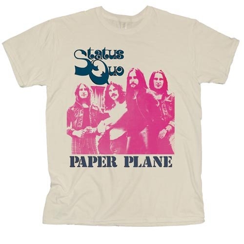 Status Quo Unisex Tee: Paper Plane (X-Large)