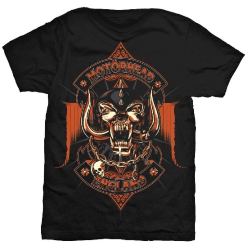 Motorhead Unisex T-Shirt: Orange Ace (X-Large)