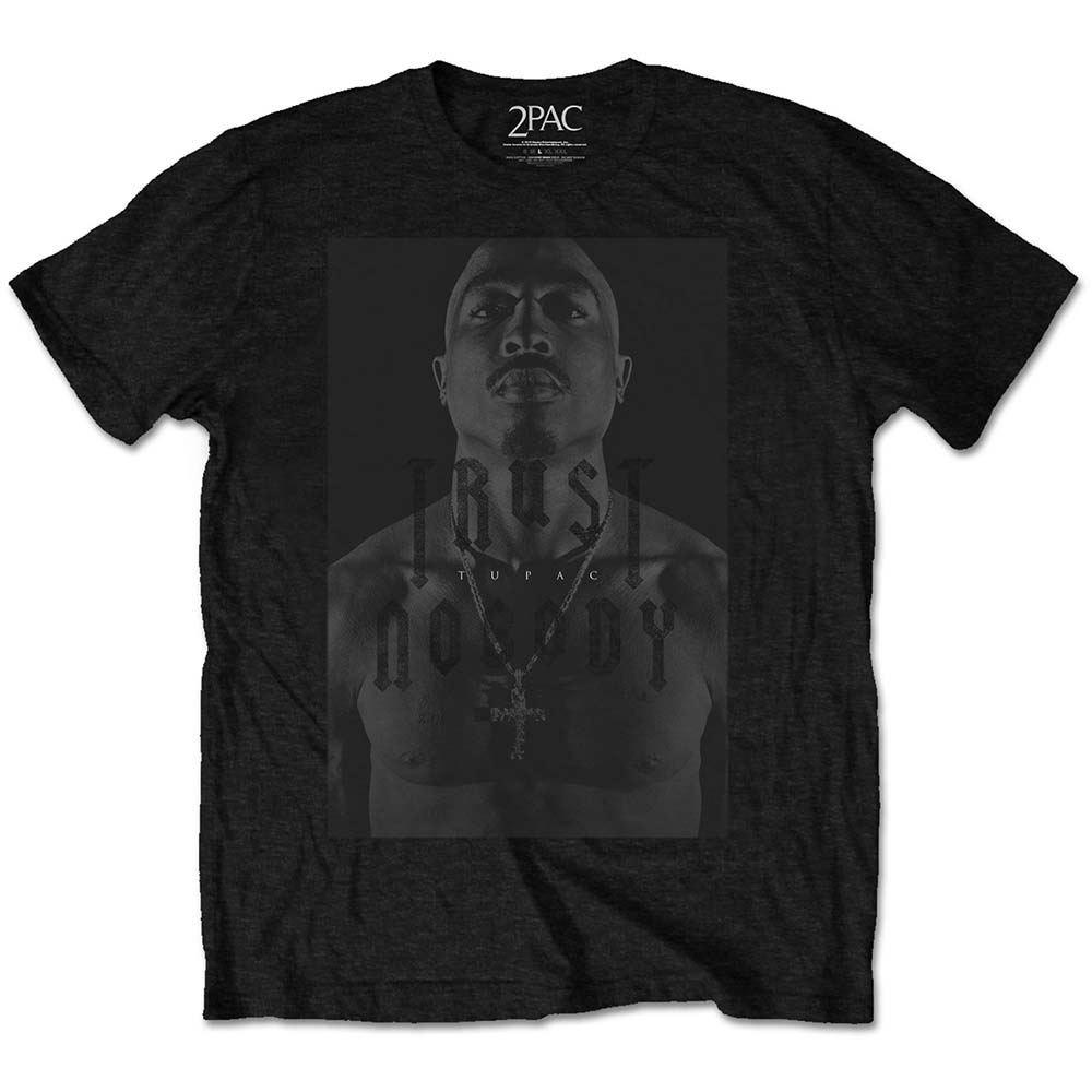 Tupac Unisex T-Shirt: Trust no one (X-Large)