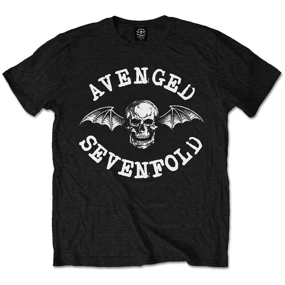 Avenged Sevenfold Unisex T-Shirt: Classic Death Bat (X-Large)