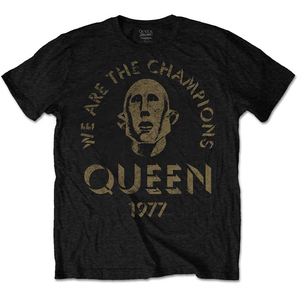 Queen Unisex T-Shirt: We Are The Champions (X-Large)