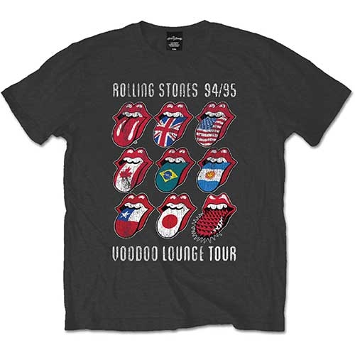 The Rolling Stones Unisex T-Shirt: Voodoo Lounge Tongues (XX-Large)