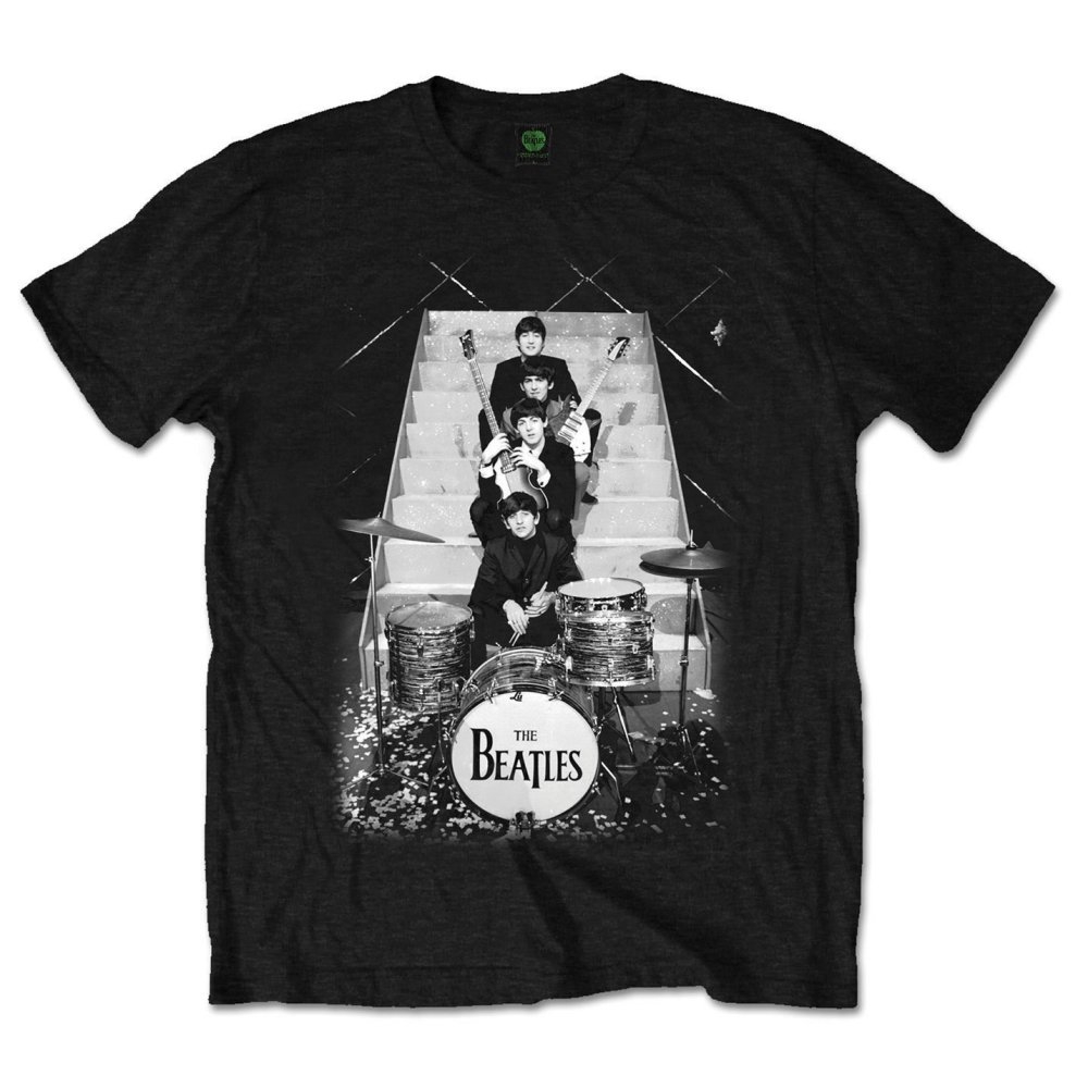 The Beatles Unisex T-Shirt: Stage Stairs (XX-Large)
