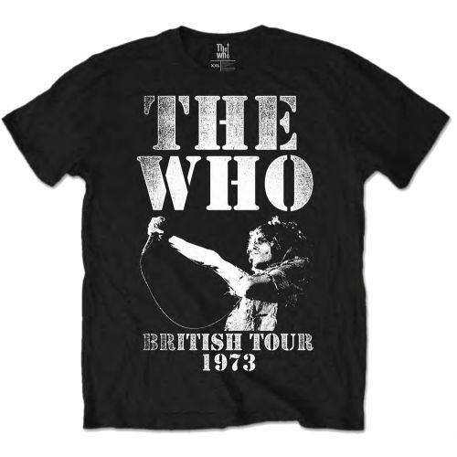 The Who Unisex T-Shirt: British Tour 1973 (XX-Large)