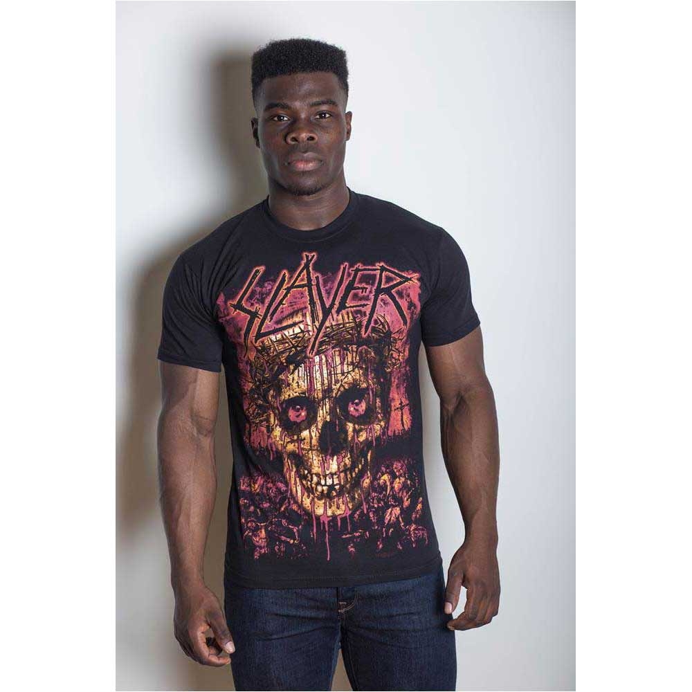 Slayer Unisex T-Shirt: Crowned Skull (XX-Large)