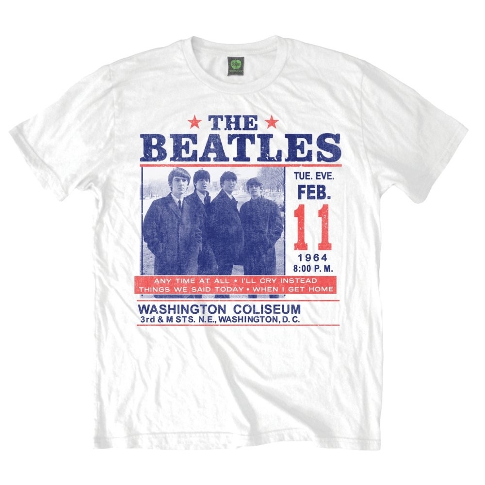 The Beatles Unisex T-Shirt: Washington Coliseum (XX-Large)