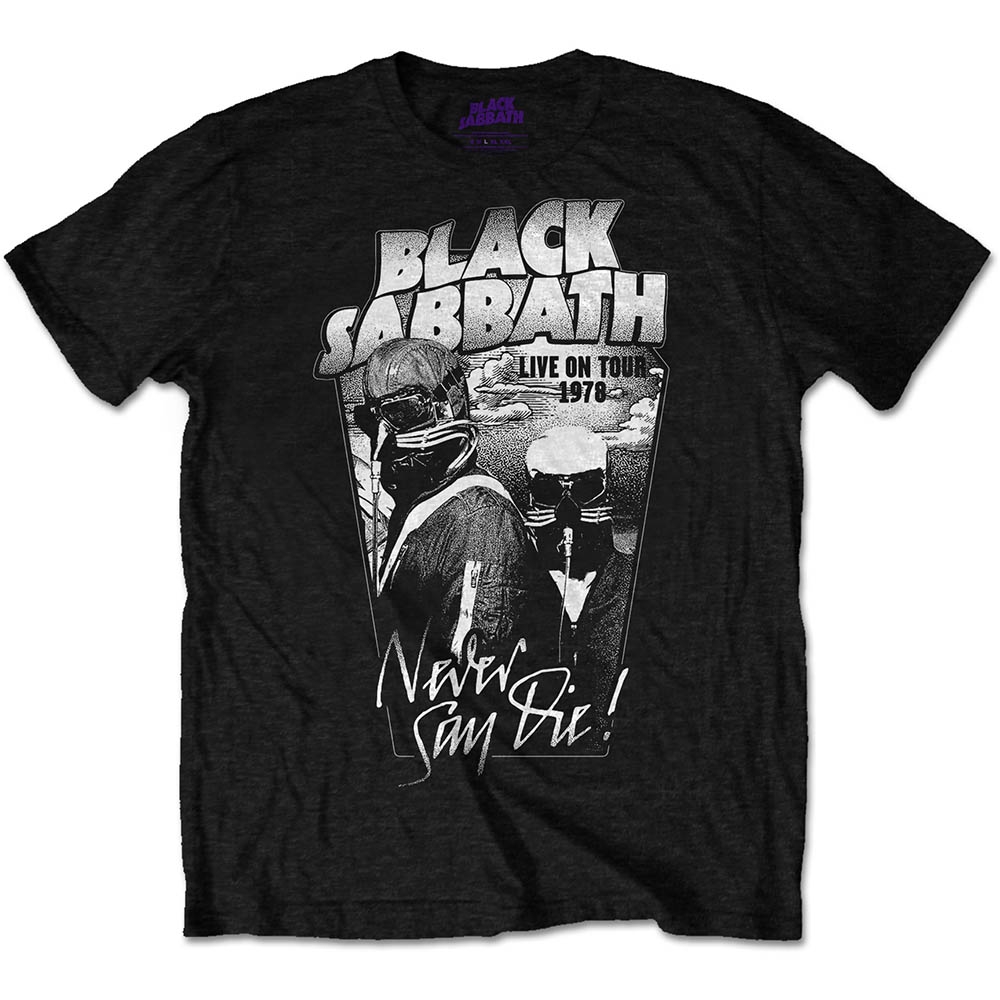 Black Sabbath Unisex T-Shirt: Never Say Die (XX-Large)