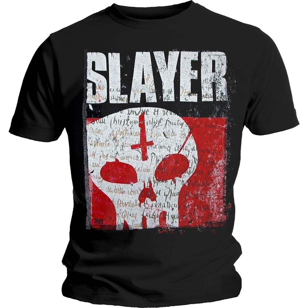 Slayer Unisex T-Shirt: Undisputed Attitude Skull (XX-Large)