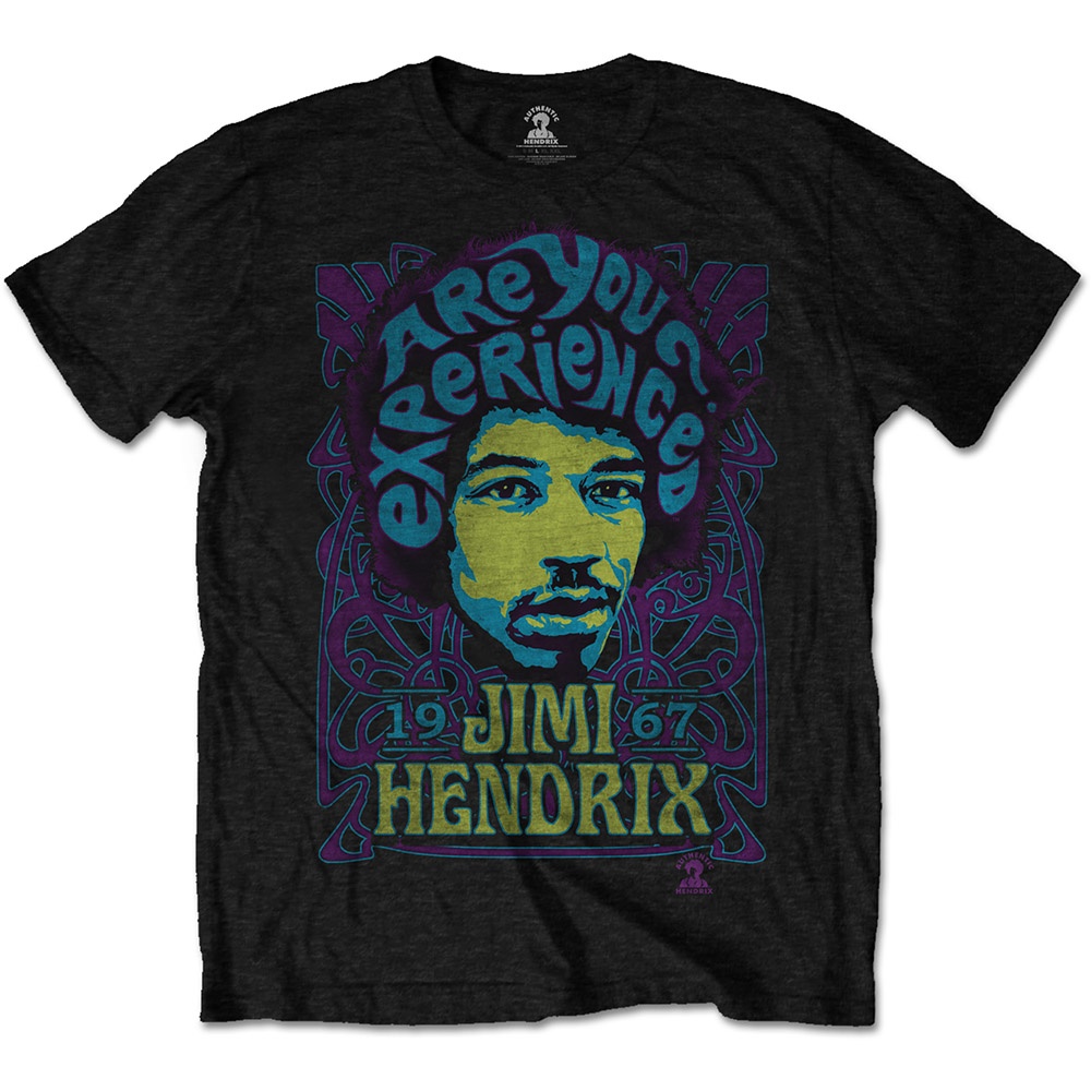 Jimi Hendrix Unisex T-Shirt: Experienced (Medium)