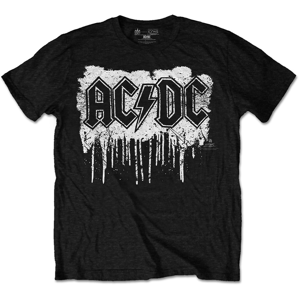 AC/DC Unisex T-Shirt: Dripping With Excitement (Medium)