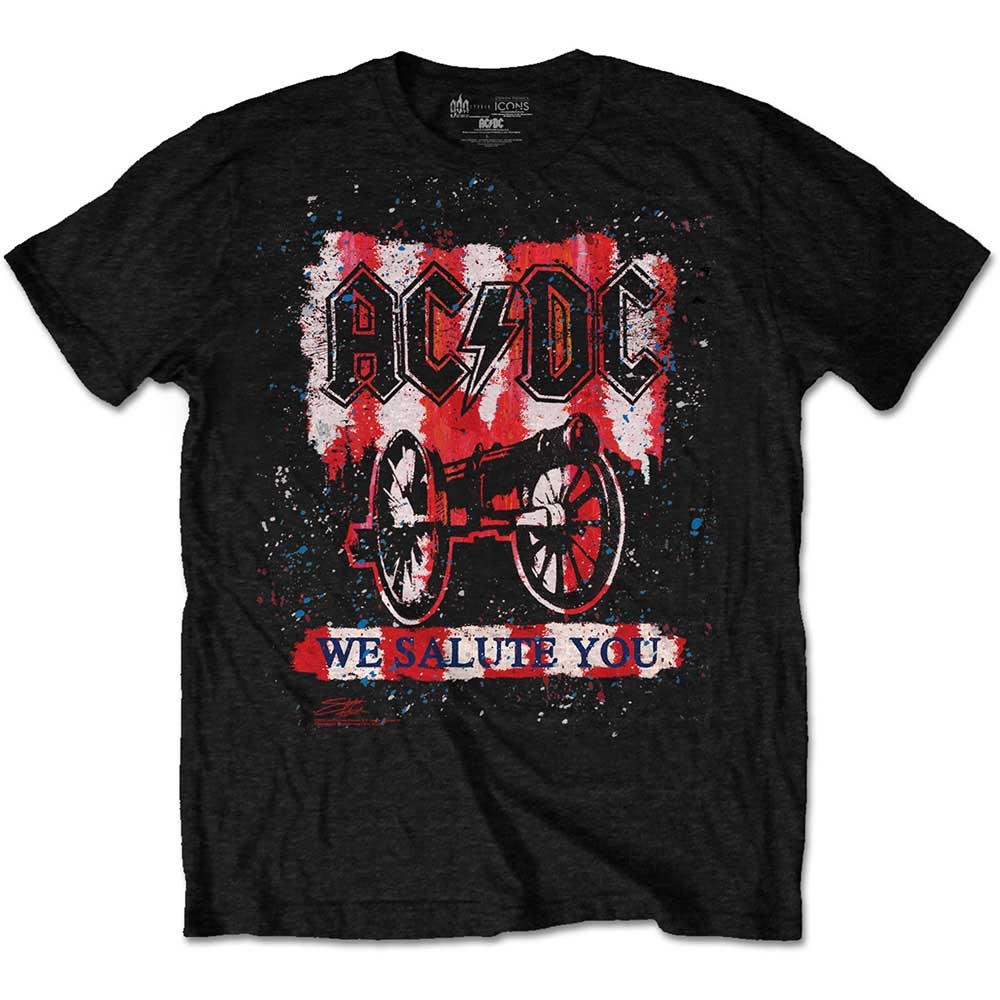 AC/DC Unisex T-Shirt: We Salute You Bold (X-Large)