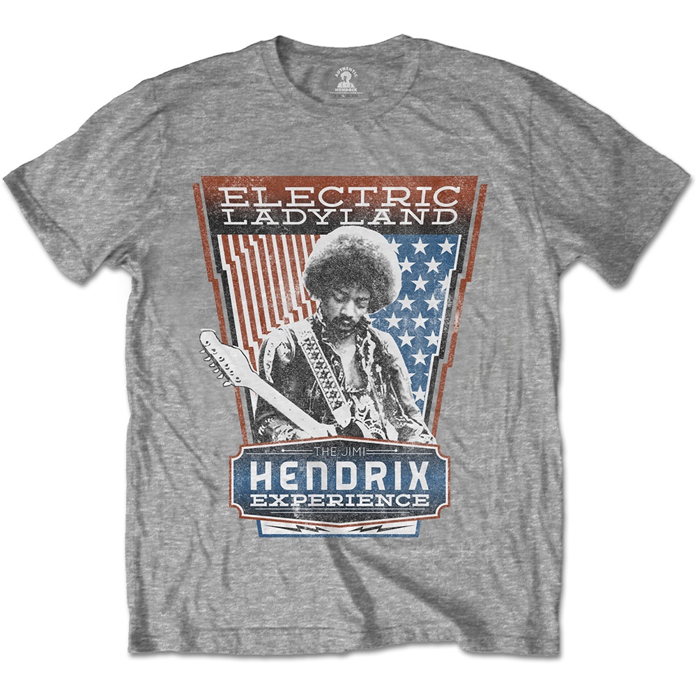 Jimi Hendrix Unisex T-Shirt: Electric Ladyland (XX-Large)