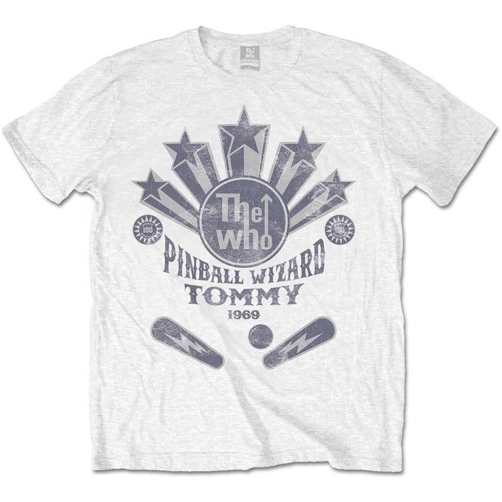 The Who Unisex T-Shirt: Pinball Wizard Flippers (Retail Pack) (Large)
