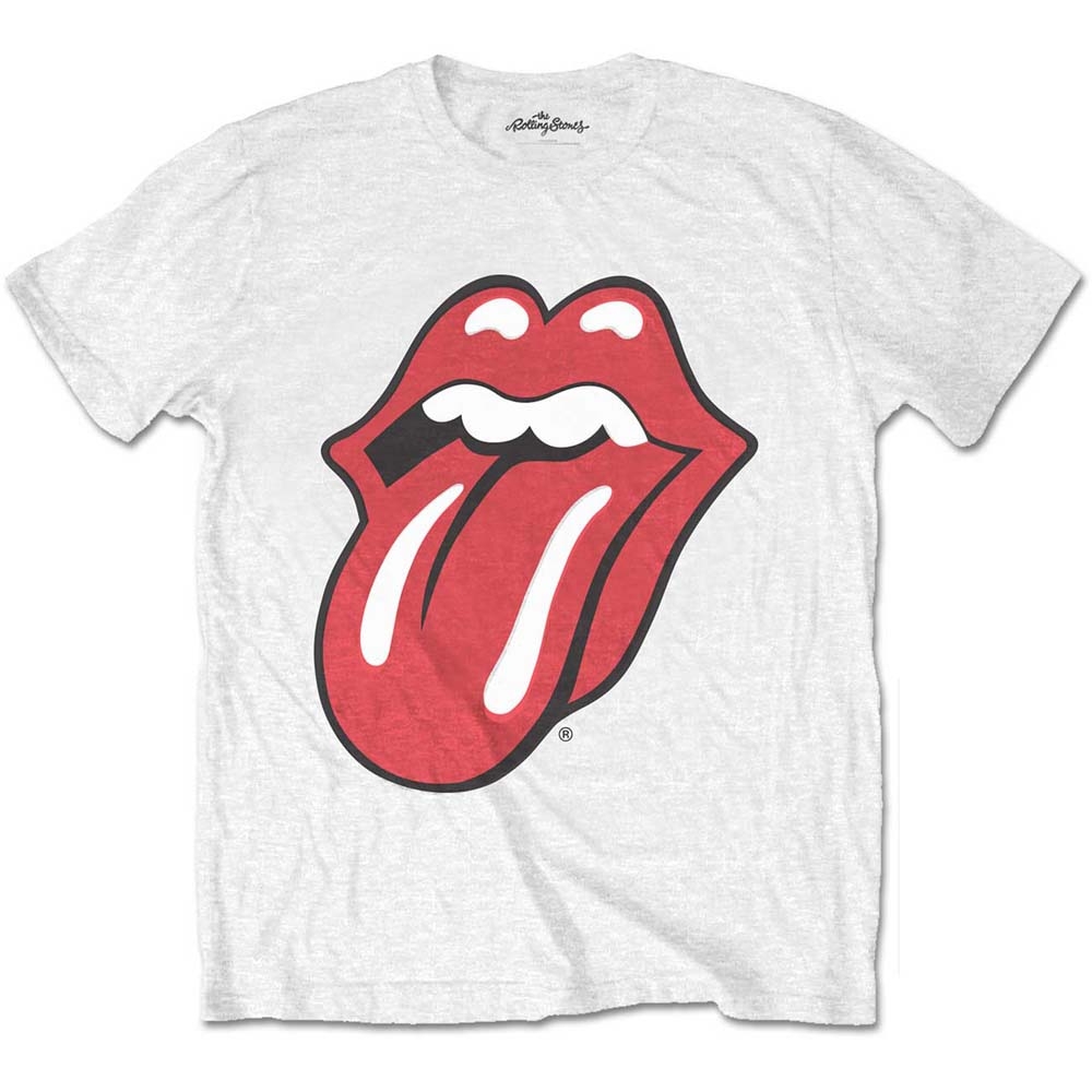 The Rolling Stones Unisex T-Shirt: Classic Tongue (Retail Pack) (Small)