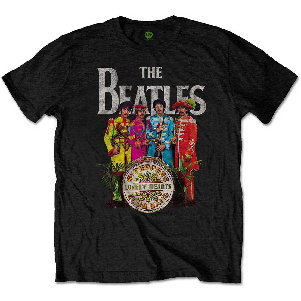 The Beatles Unisex T-Shirt: Sgt Pepper (Medium)