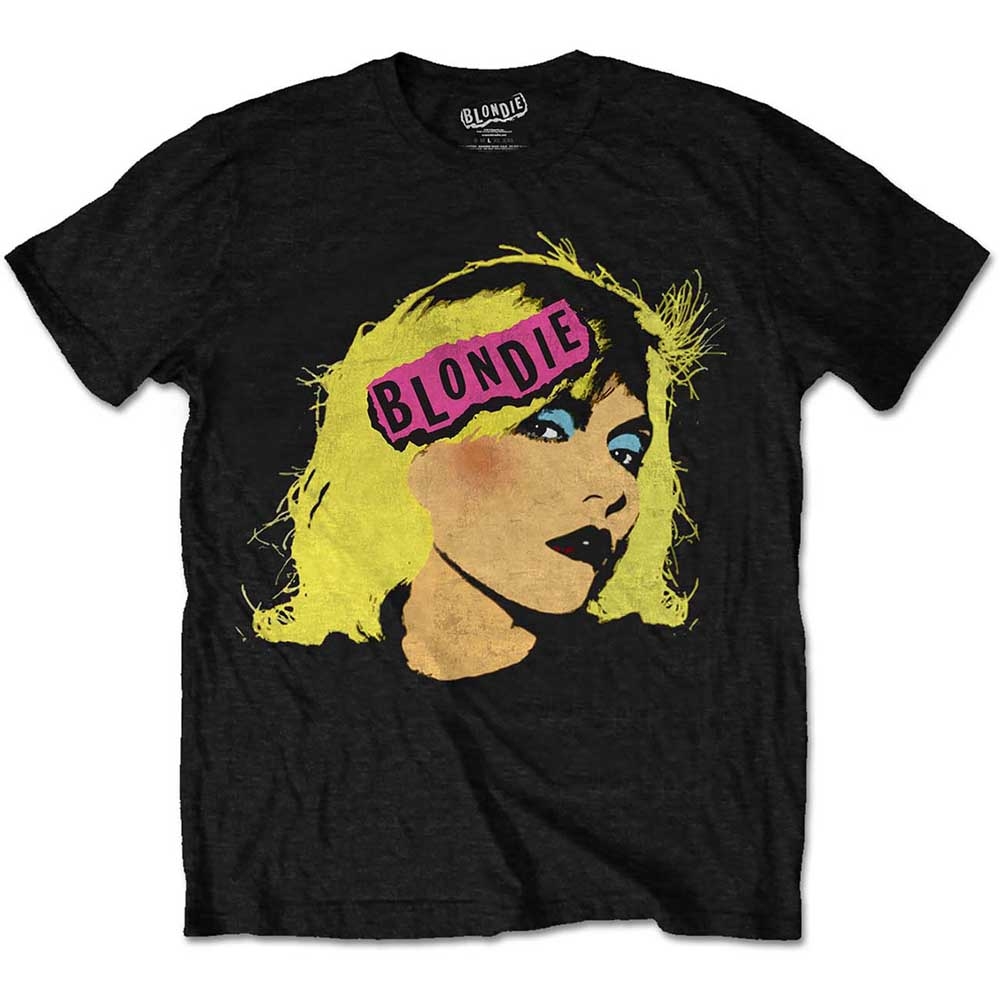 Blondie Unisex T-Shirt: Punk Logo (XX-Large)