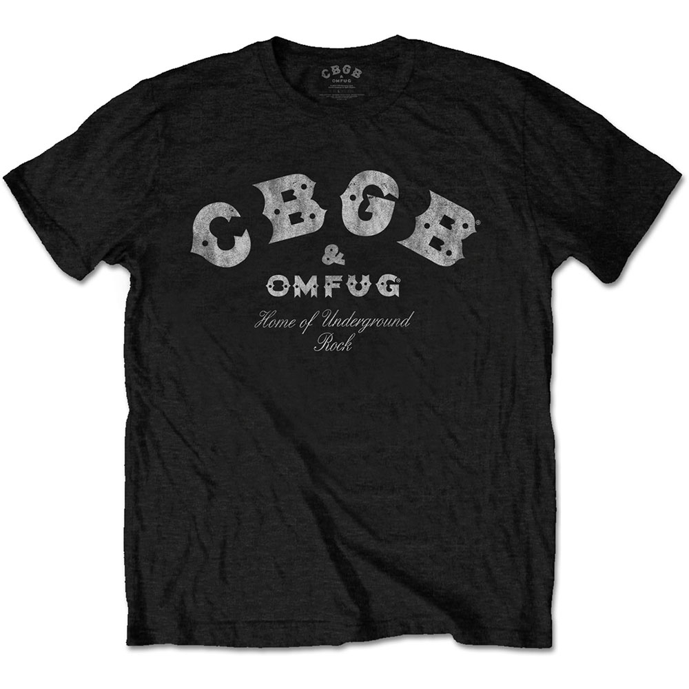CBGB Unisex T-Shirt: Classic Logo (Small)