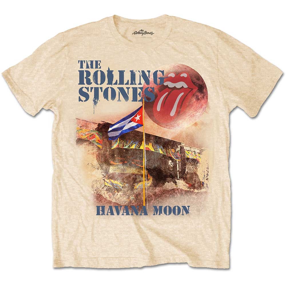 The Rolling Stones Unisex T-Shirt: Havana Moon (Small)
