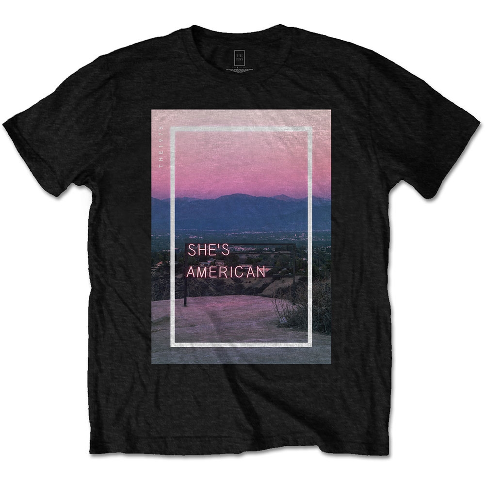 The 1975 Unisex T-Shirt: She's American (Small)