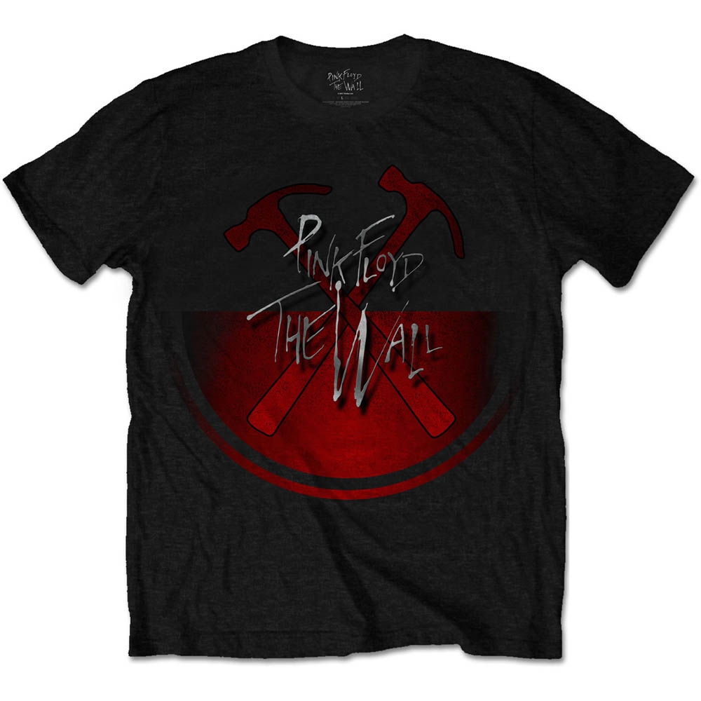 Pink Floyd Unisex T-Shirt: The Wall Oversized Hammers (Small)