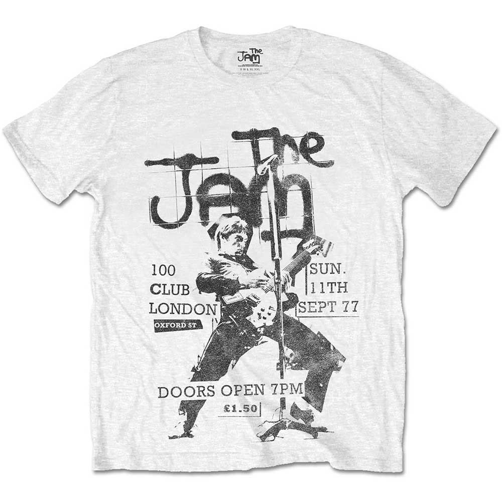 The Jam Unisex T-Shirt: 100 Club 77 (Small)