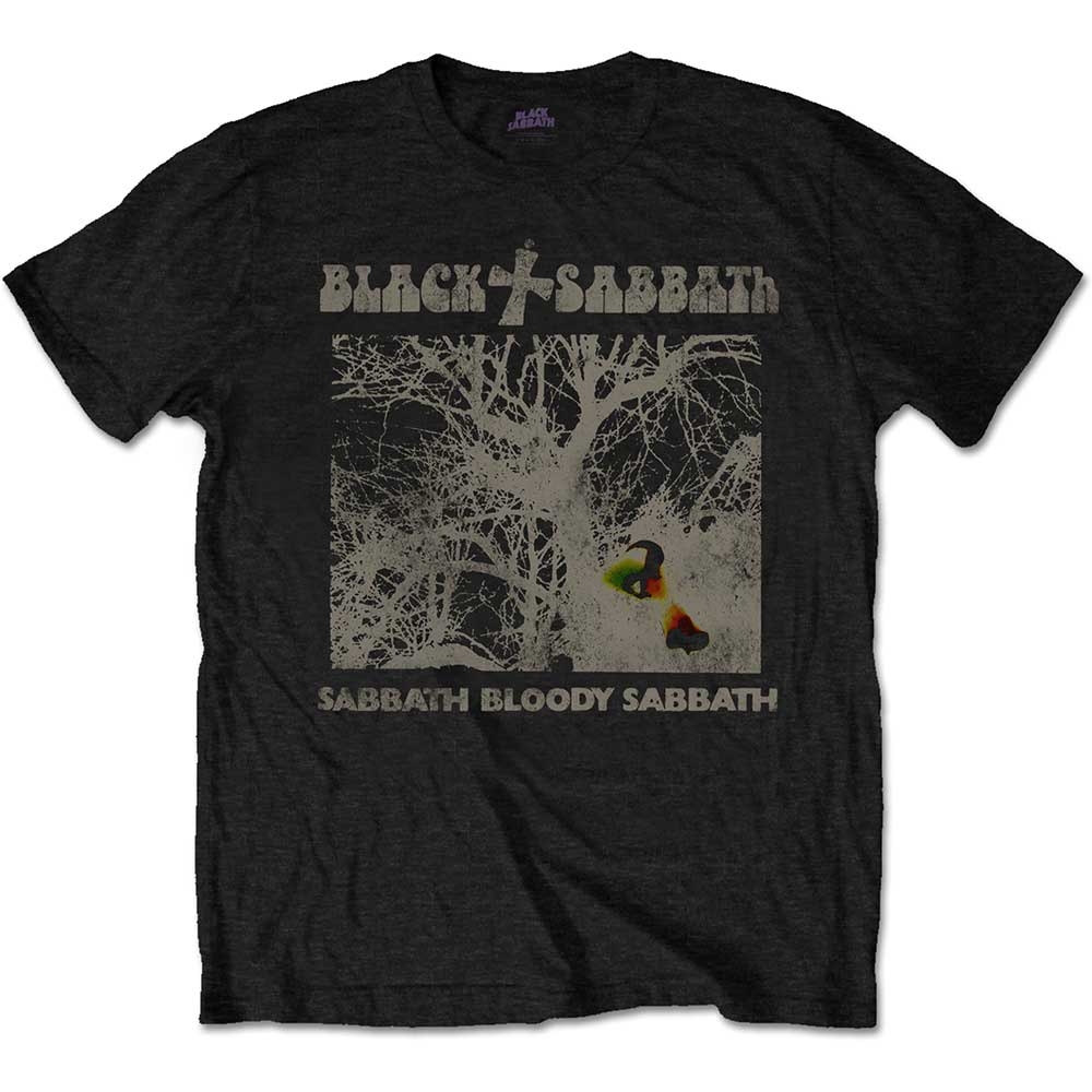 Black Sabbath Unisex T-Shirt: Sabbath Bloody Sabbath Vintage (Small)
