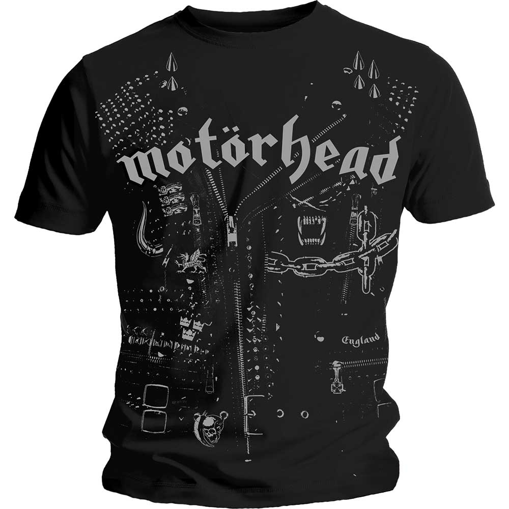 Motorhead Unisex T-Shirt: Leather Jacket (Small)