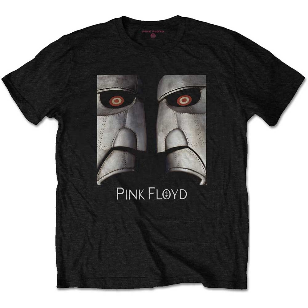Pink Floyd Unisex T-Shirt: Metal Heads Close-Up (Small)