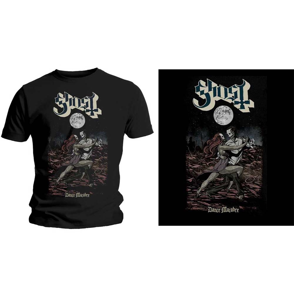Ghost Unisex Tee: Dance Macabre (Small)