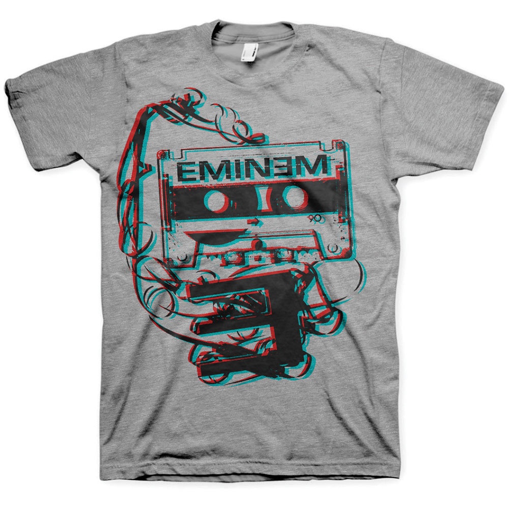 Eminem Unisex T-Shirt: Tape (Medium)