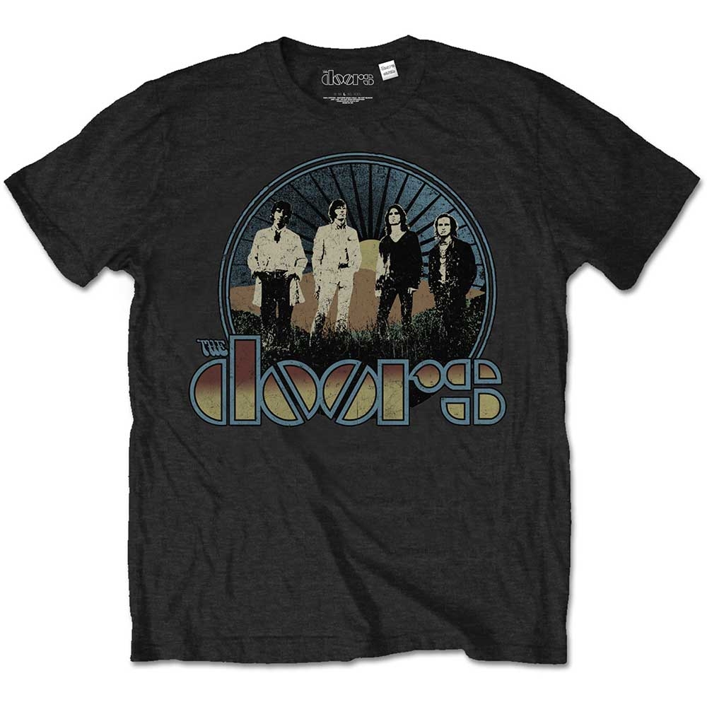 The Doors Unisex T-Shirt: Vintage Field (Medium)