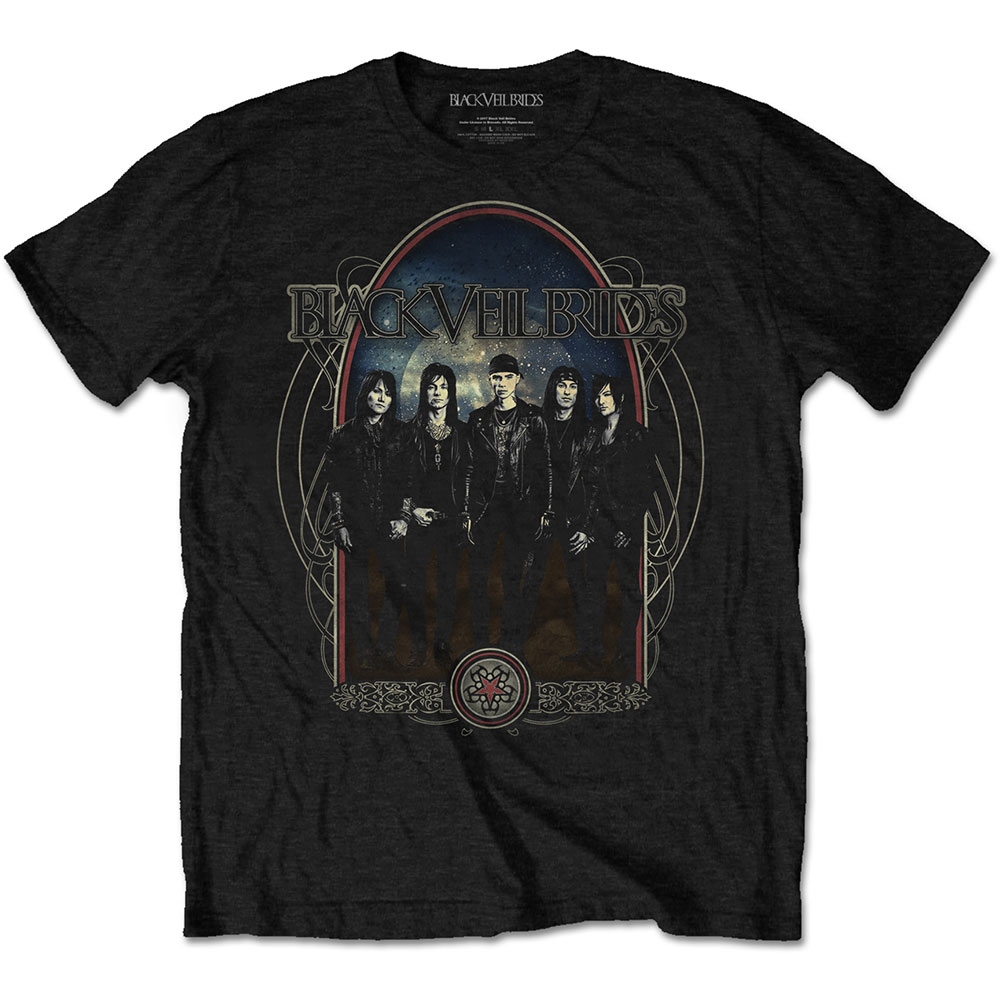 Black Veil Brides Unisex T-Shirt: Ornaments (Medium)