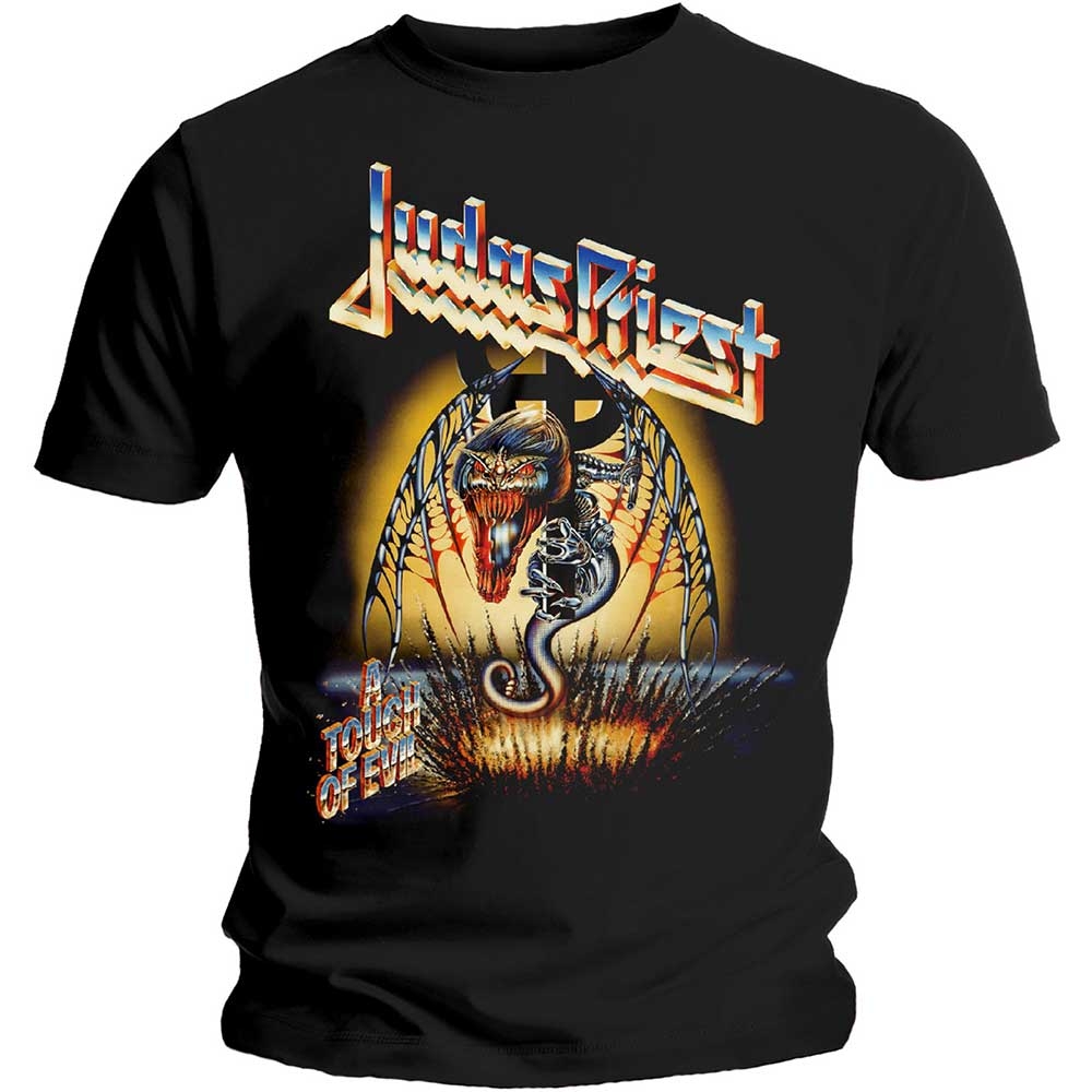 Judas Priest Unisex T-Shirt: Touch of Evil (Medium)