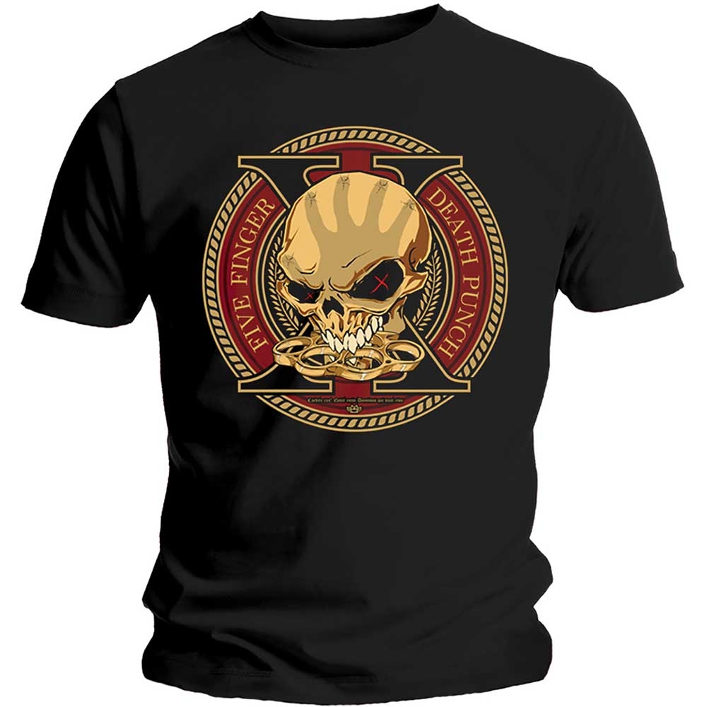 Five Finger Death Punch Unisex T-Shirt: Decade of Destruction (Large)