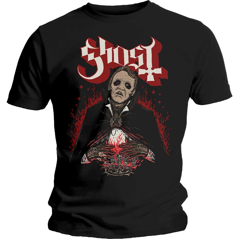 Ghost Unisex T-Shirt: Danse Macabre (Large)