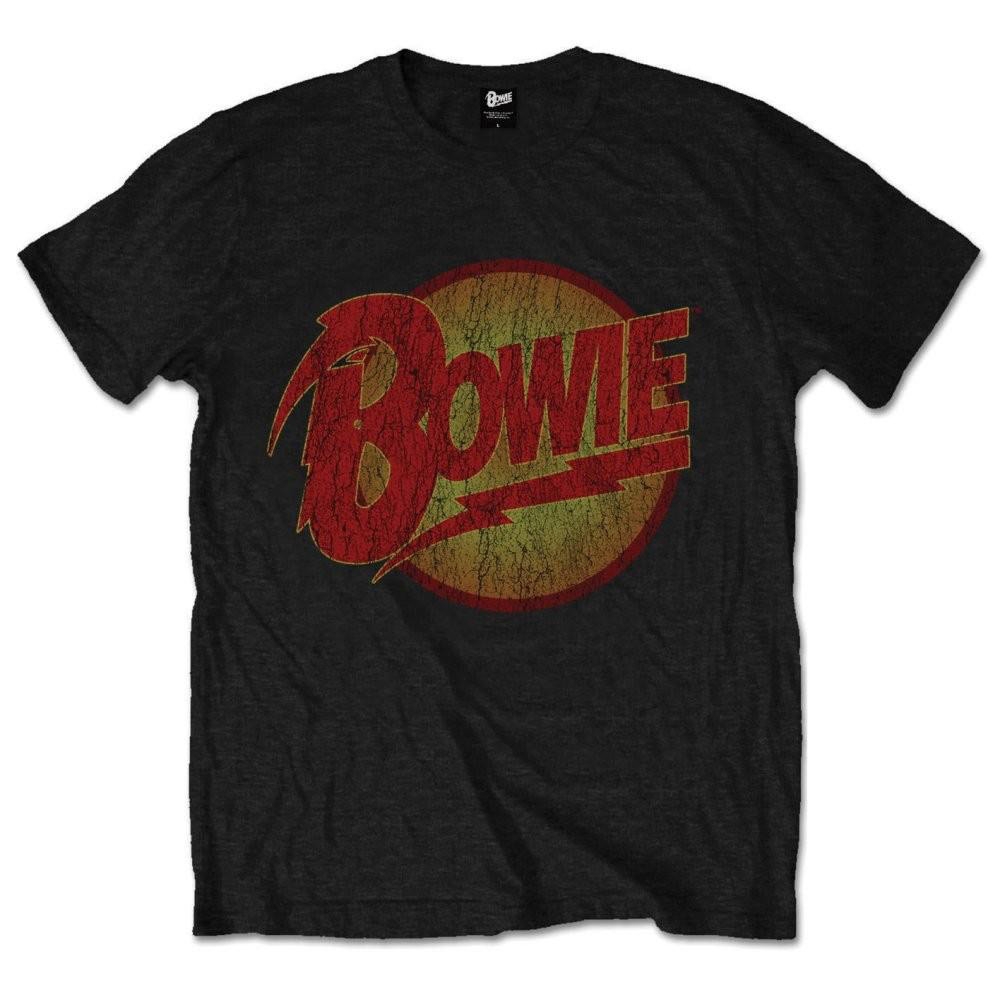 David Bowie Unisex T-Shirt: Diamond Dogs Vintage (Large)