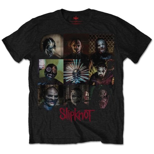Slipknot Unisex T-Shirt: Blocks (Large)
