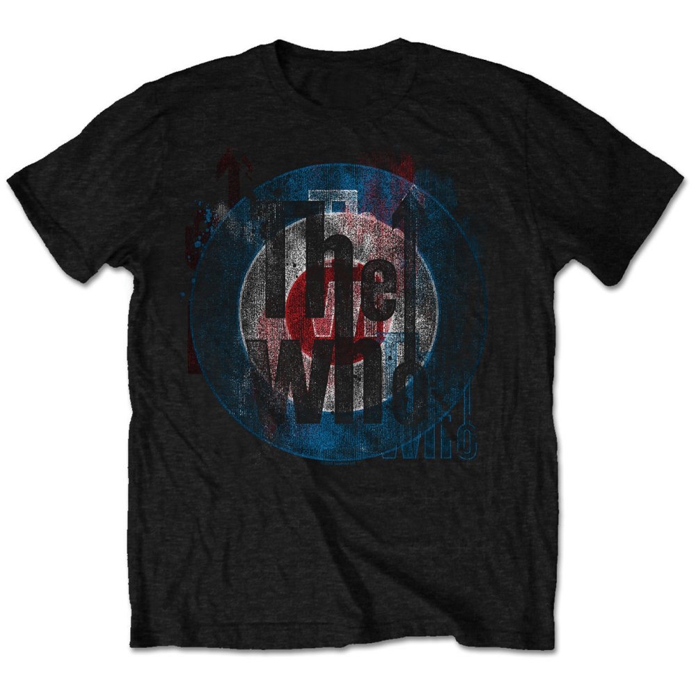 The Who Unisex T-Shirt: Target Texture (Large)
