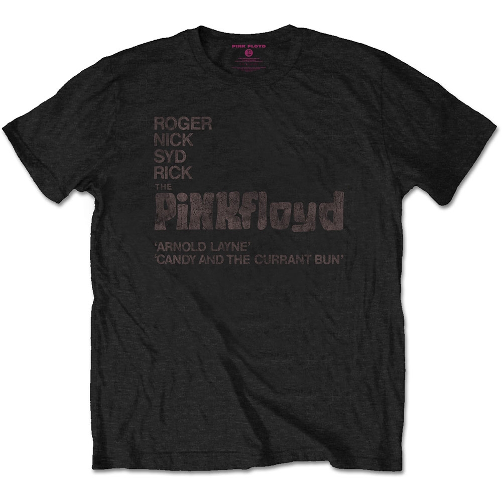 Pink Floyd Unisex T-Shirt: Arnold Layne Demo (Large)