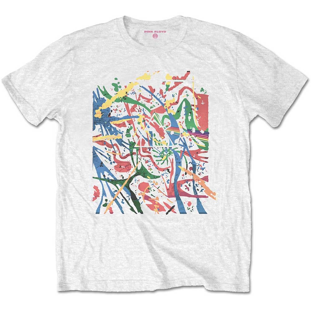 Pink Floyd Unisex T-Shirt: Pollock Prism (Large)