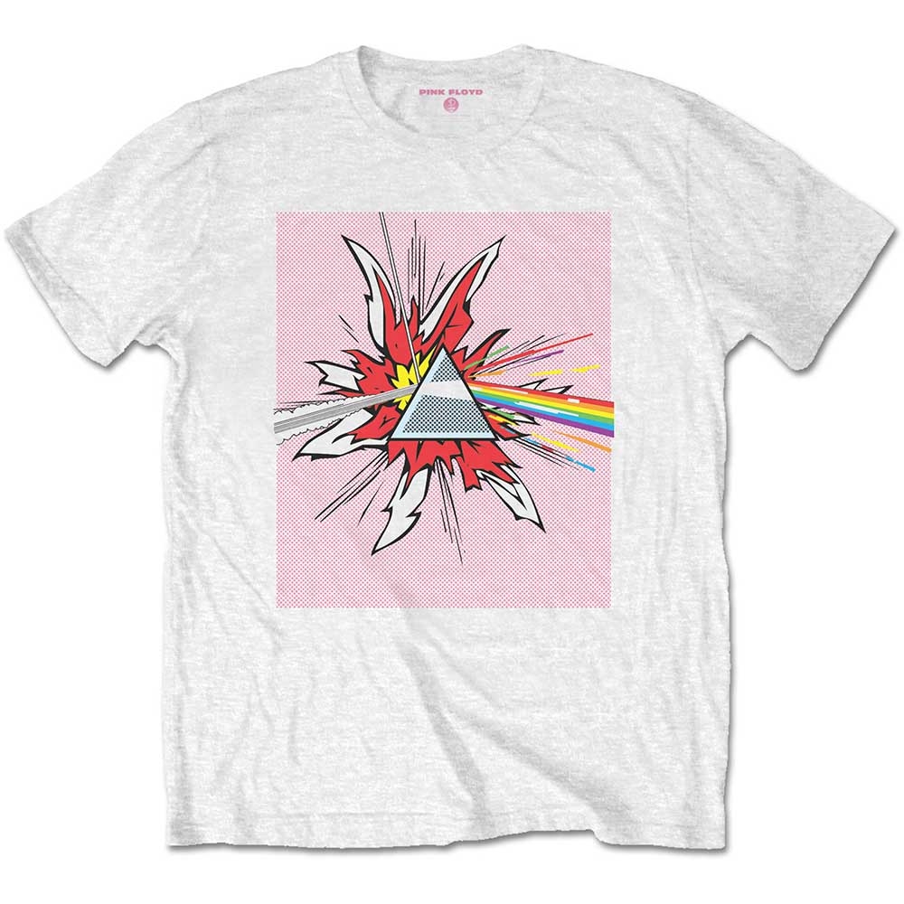 Pink Floyd Unisex T-Shirt: Lichtenstein Prism (Large)