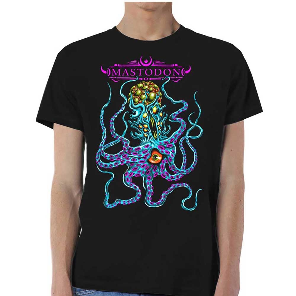 Mastodon Unisex T-Shirt: Octo Freak (Ex Tour) (Large)