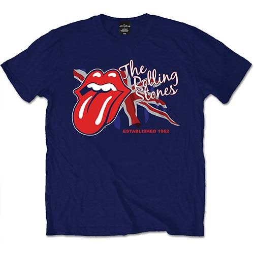 The Rolling Stones Unisex T-Shirt: Lick the Flag (X-Large)