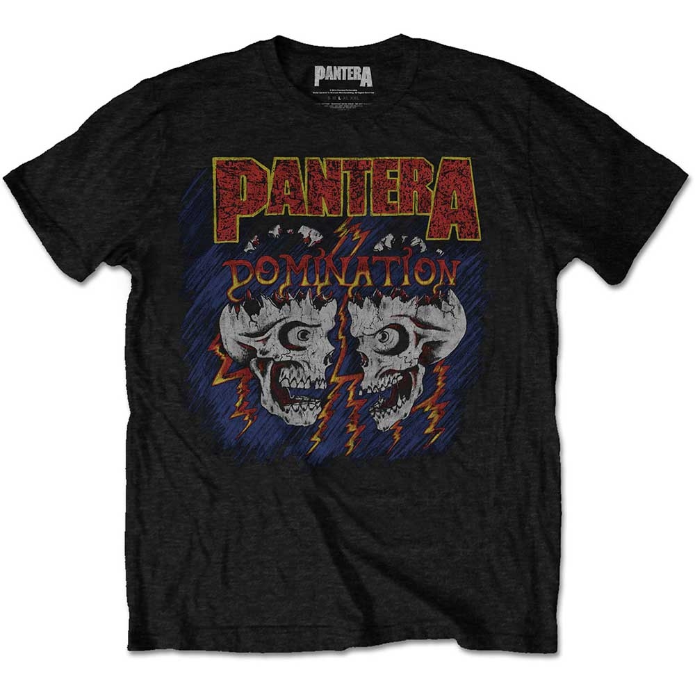 Pantera Unisex T-Shirt: Domination (X-Large)