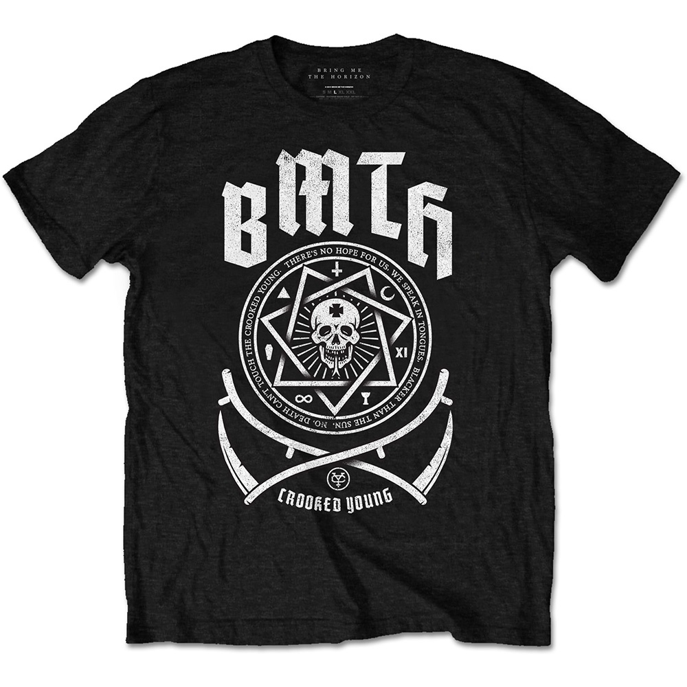 Bring Me The Horizon Unisex T-Shirt: Crooked (X-Large)